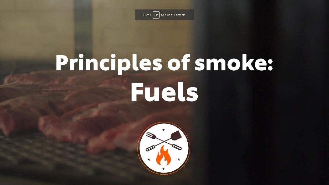 Principles of Smoke: Fuels