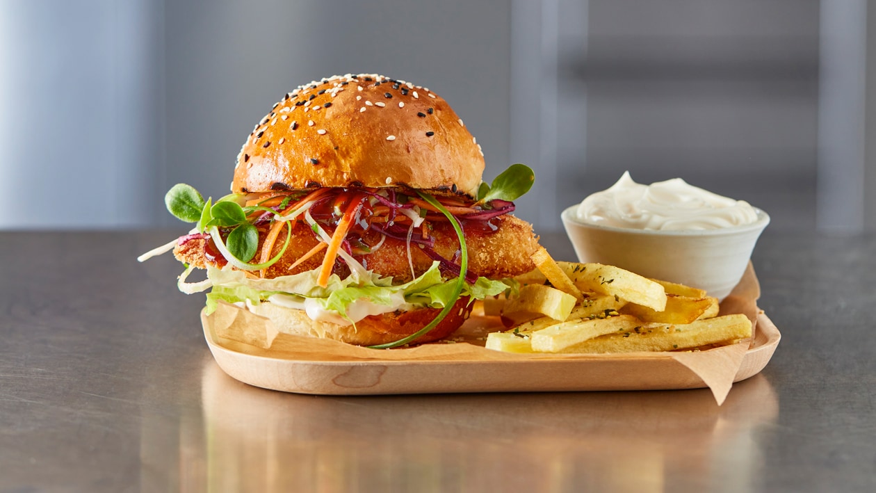 Chicken Katsu Burger – Recipe