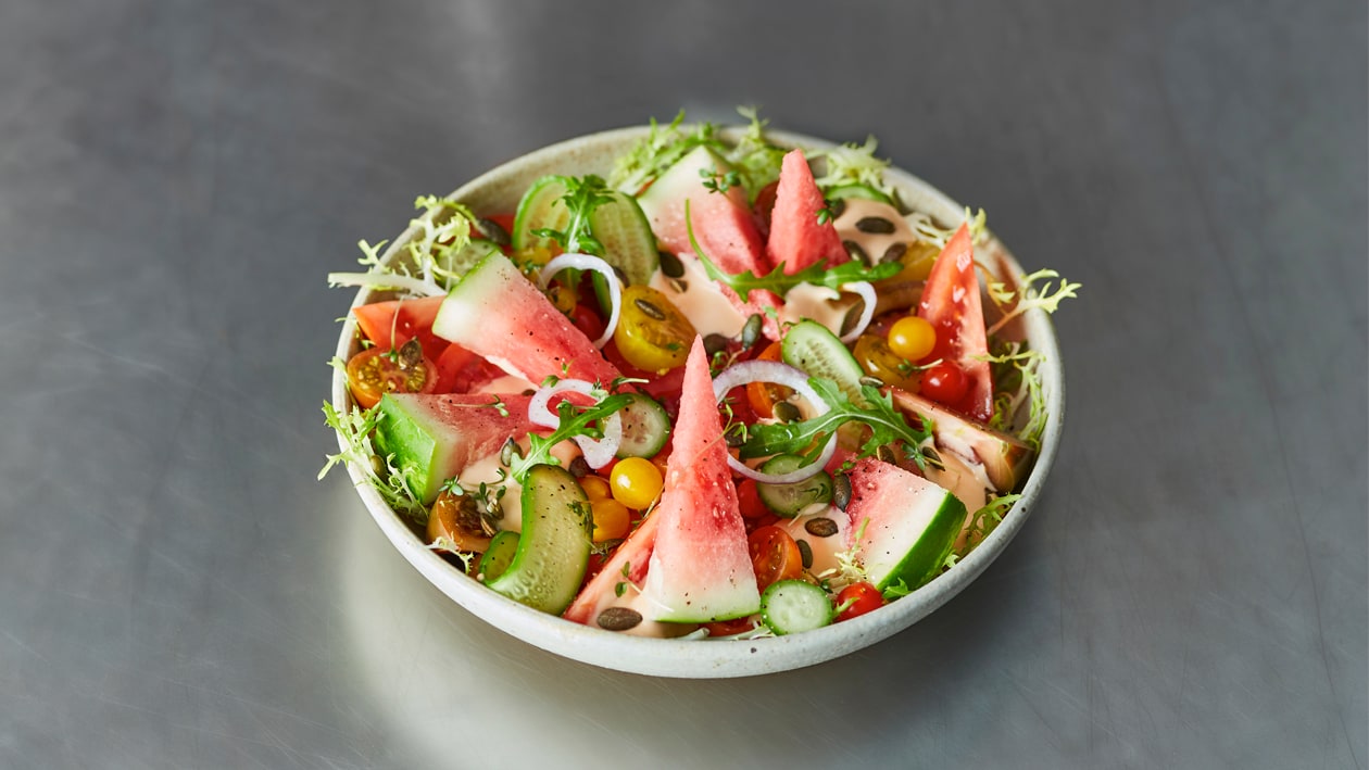 Watermelon & Tomato Salad – Recipe