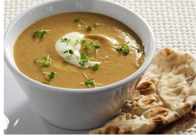 Korma Cauliflower Soup