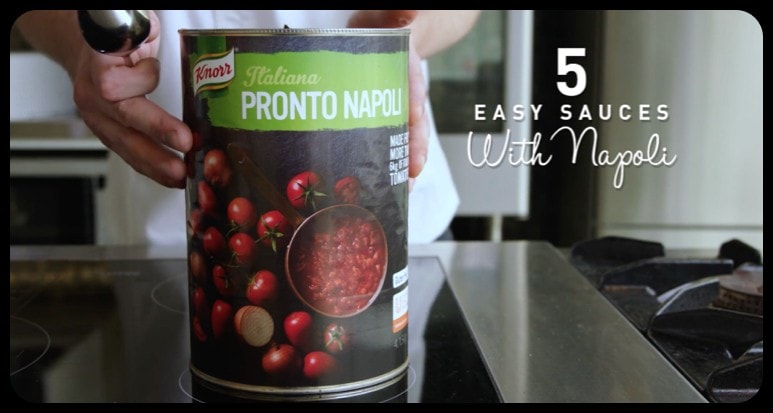 Dish made with KNORR Napoli Pronto