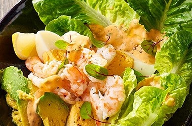 Shredded Prawn Louie