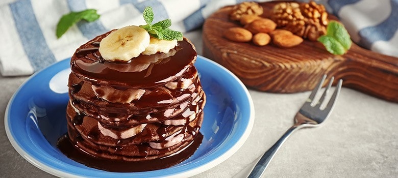 Chocolate Pancakes Chocolate Pancakes