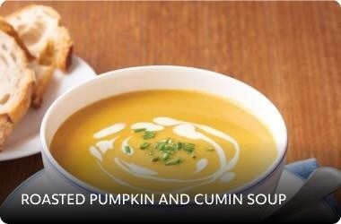 Roasted Pumpkin and Cumin Soup