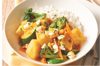 Egg and Vegetable Curry