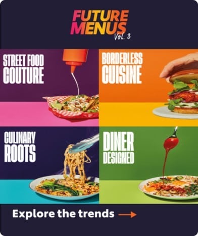 Future Menus trend report 2025