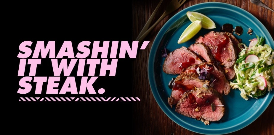 A modern steak series