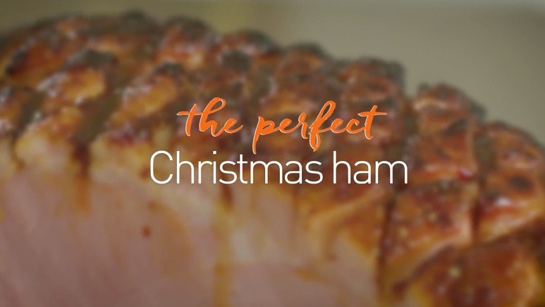 The perfect christmas ham
