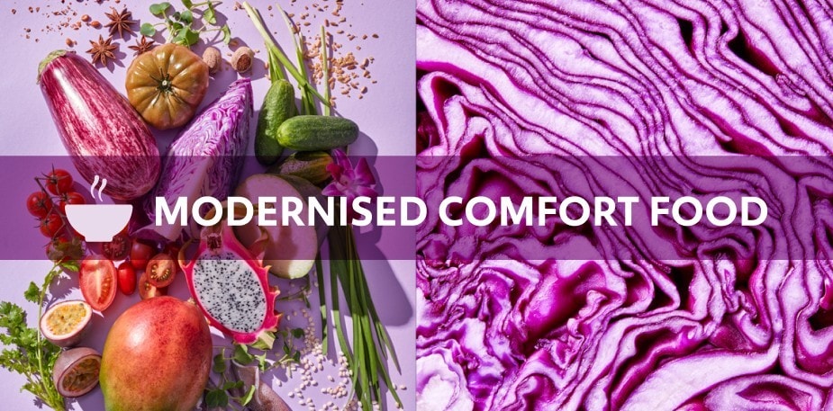 Modernised comfort food