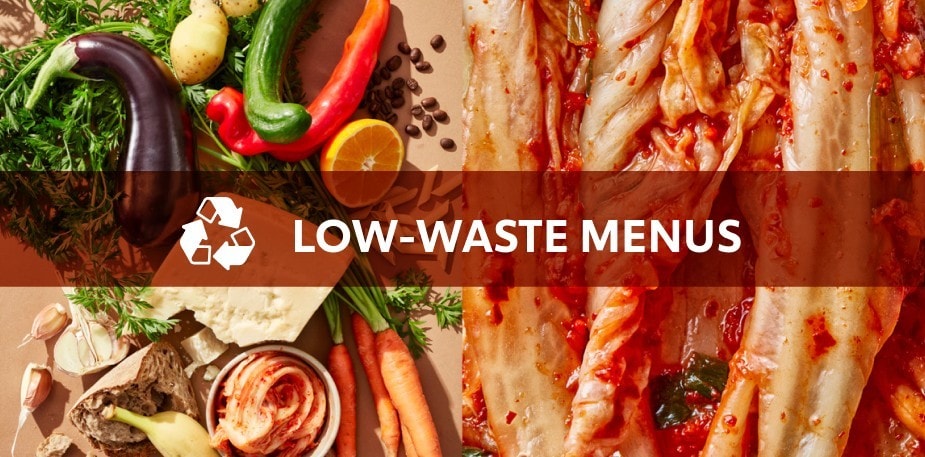 Low waste menus
