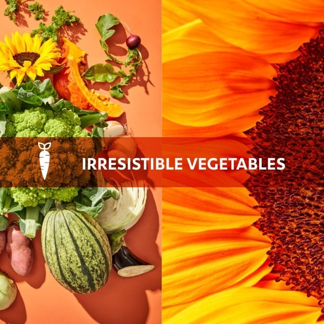 Irresistible vegetables
