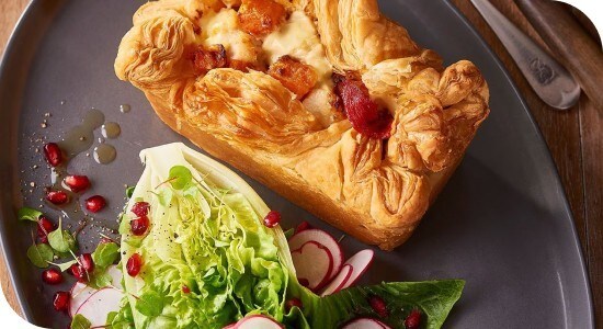 Free-range chicken, sweet potato, and rosemary pie