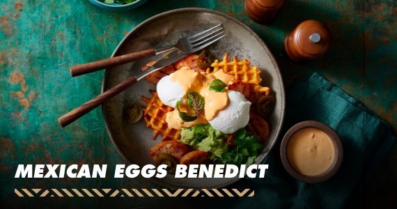 Mexican Eggs Benedict