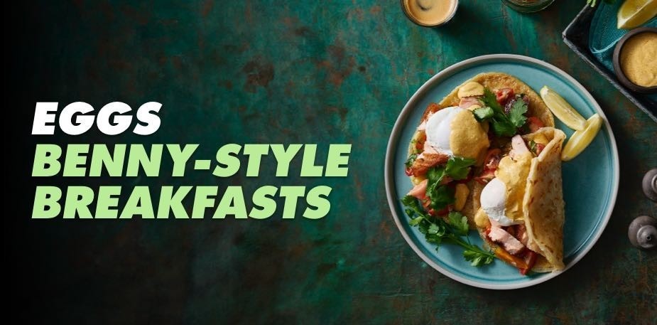 5 creative eggs Benedict inspired breakfasts