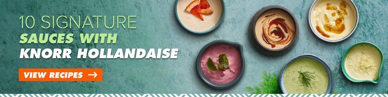 10 Signature Sauces with Knorr Hollandaise