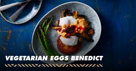 Vegetarian Eggs Benedict
