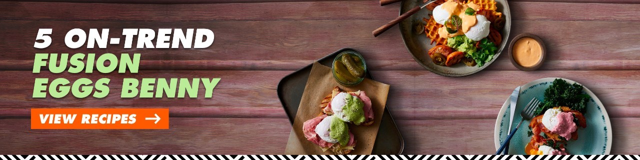 5 on-trend fusion eggs Benny