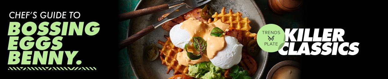 Killer classics bossing eggs benny