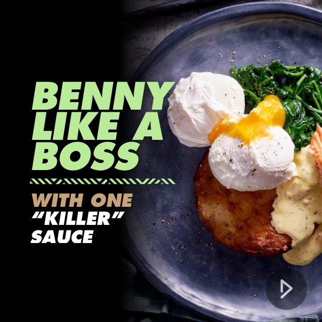 Watch: Consistently brilliant eggs Benedict with Knorr Hollandaise