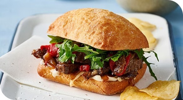 Chopped Steak Sandwich