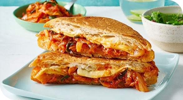 Grilled Kim-Cheese Sandwich