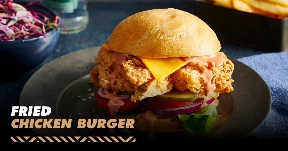 Fried Chicken Burger