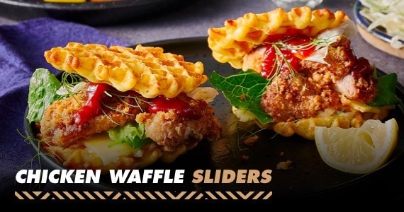 Chicken Waffle Sliders