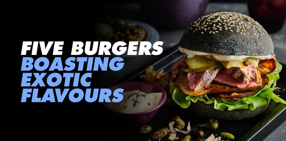 5 on-trend burger recipes with fusion twists