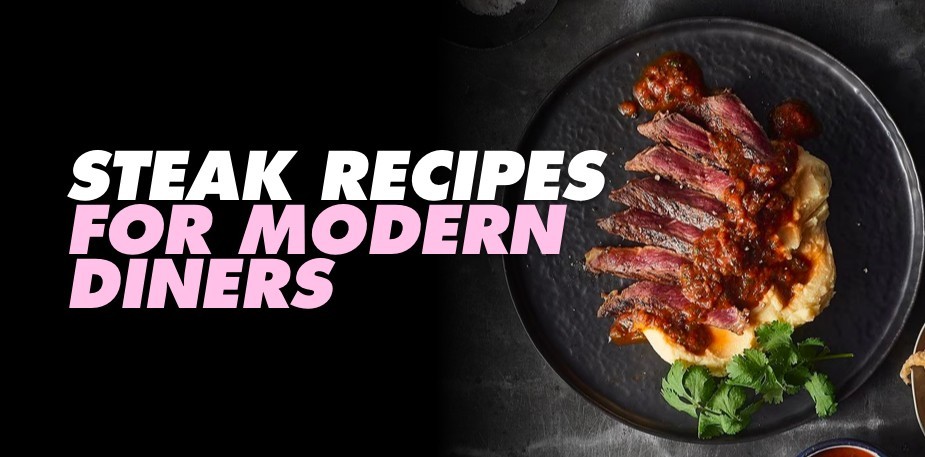 Steak share plates and salads for lighter palates