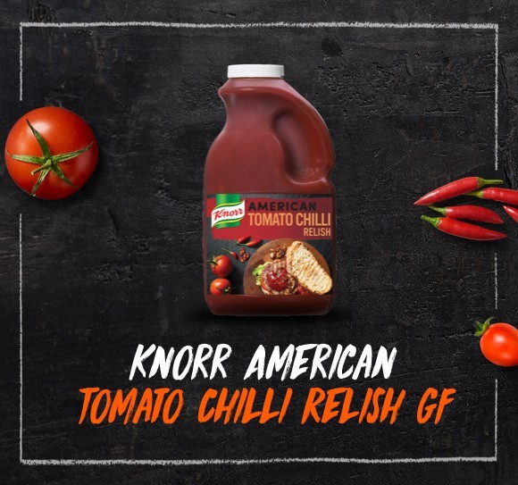KNORR American Tomato Chilli Relish GF KNORR American Tomato Chilli Relish GF