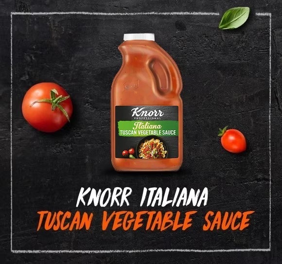 KNORR Italiana Tuscan Vegetable Sauce GF KNORR Italiana Tuscan Vegetable Sauce GF