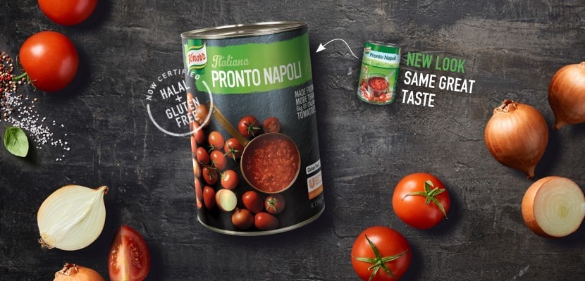 KNORR Italiana Pronto Napoli Gluten Free 4.15kg