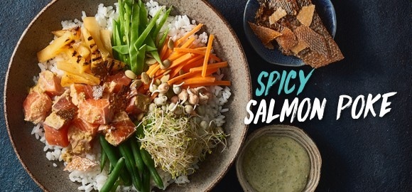 Spicy Salmon Poke