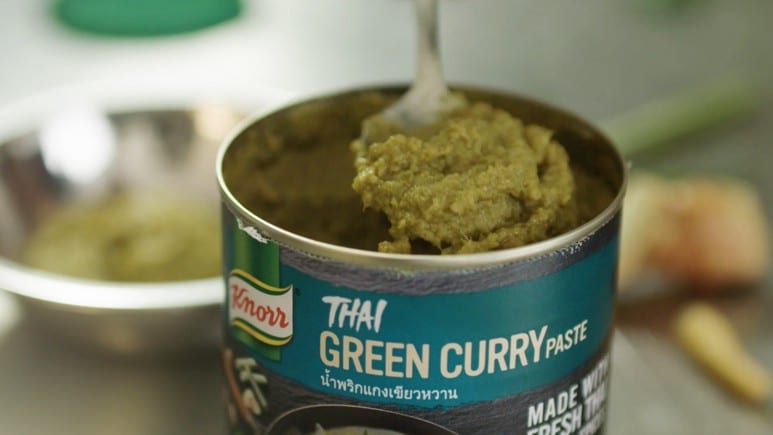 Knorr thai sales green curry paste