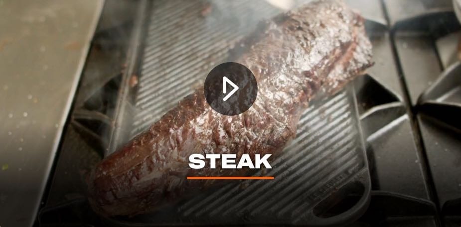 Reverse searing method