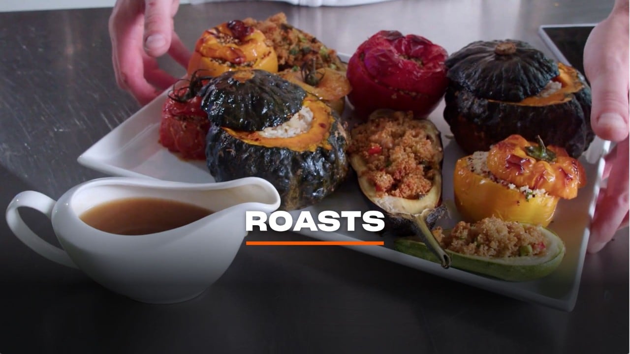 Stuffed Veggie Roasts