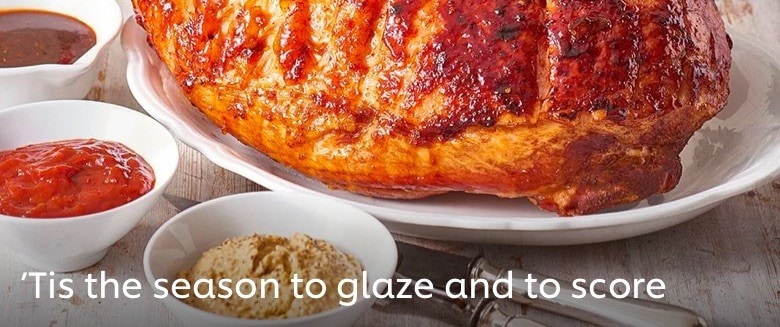 'Tis the season glaze and to score