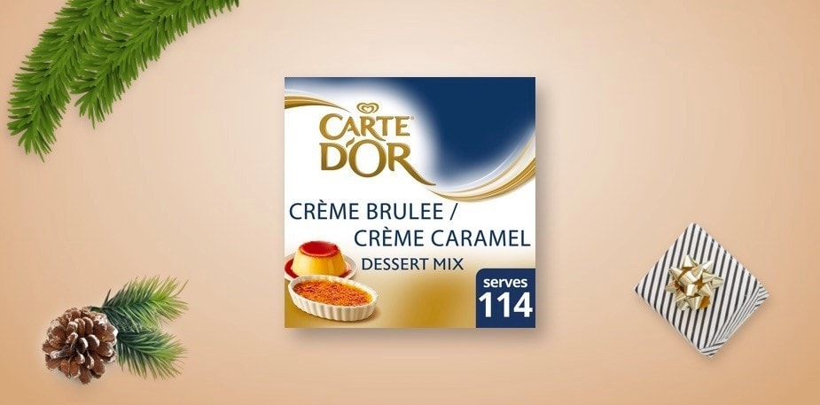 CARTE D'OR Creme Brulee Mix 1250g