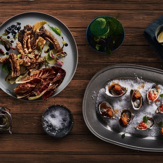 Seasonal seafood and sauce ideas