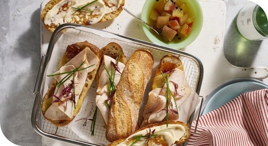 Fig Jam and Turkey Sandwich  Fig Jam and Turkey Sandwich
