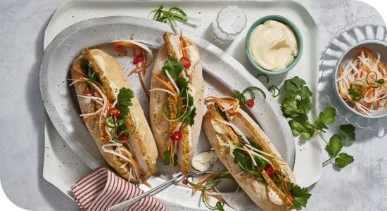 Pork bánh mì  Pork bánh mì