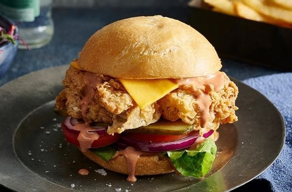 Fried Chicken Burger Fried Chicken Burger