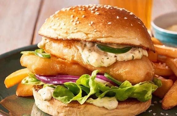 Crispy Fish Burger Crispy Fish Burger