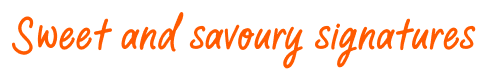Sweet and savoury signatures