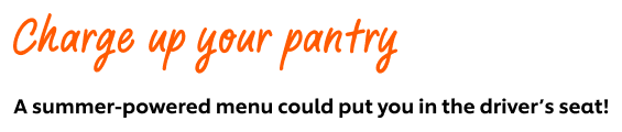 Charge up your pantry