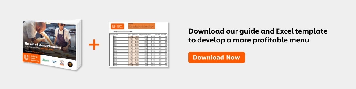Download our guide and Excel template to develop a more profitable menu Download our guide and Excel template to develop a more profitable menu