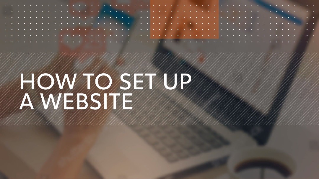 How to set up a website