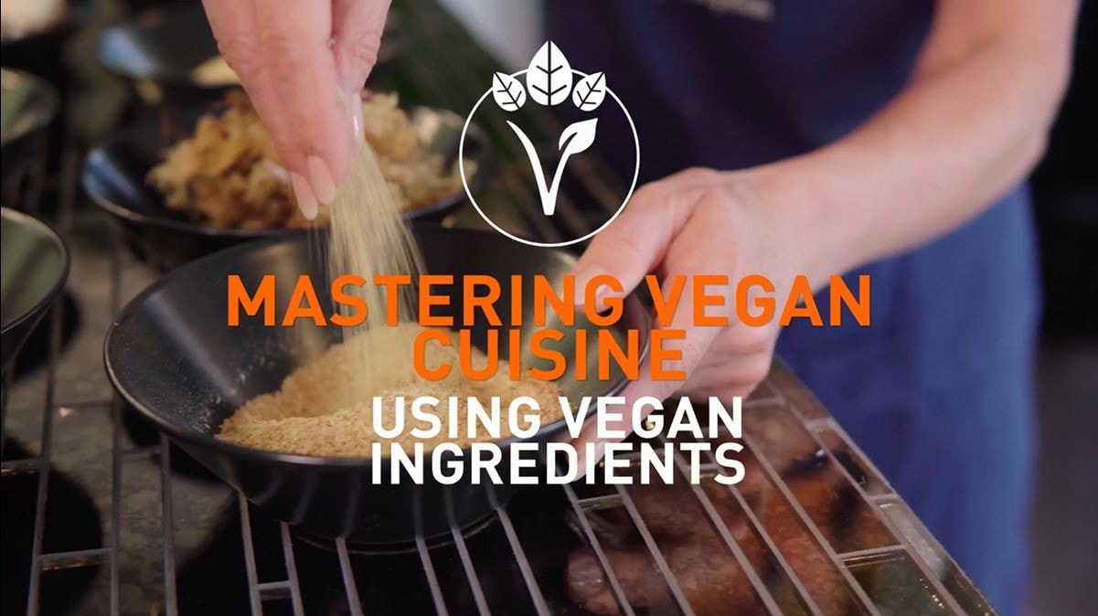 Using vegan ingredients