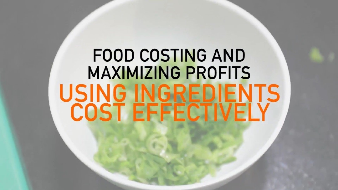 Using Ingredients Cost Effectively