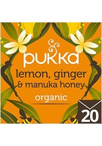 PUKKA Lemon Ginger and Manuka Honey Tea 20's - 